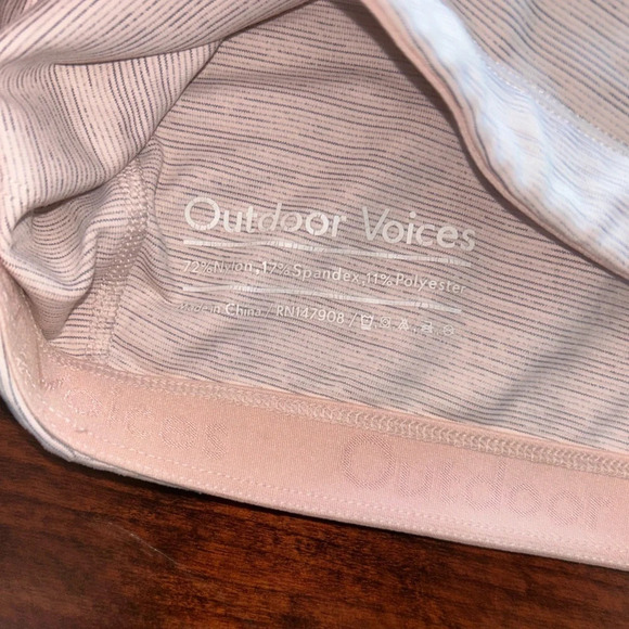 Outdoor Voices Racerback Sports Bra Tank Top - Picture 4 of 6